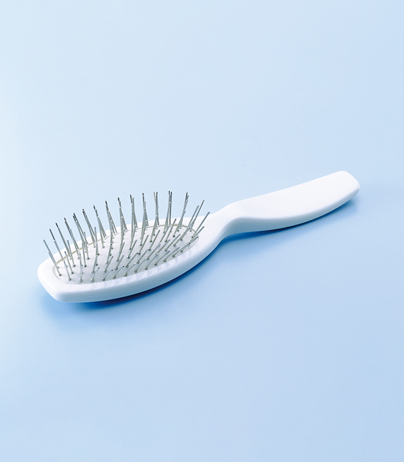 [For wigs]Cushioned metal brush