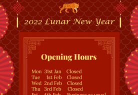 Opening Hours during CNY